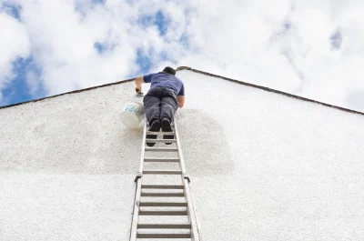 Peinture extérieure à Villeneuve-sous-Dammartin — façades et ravalement